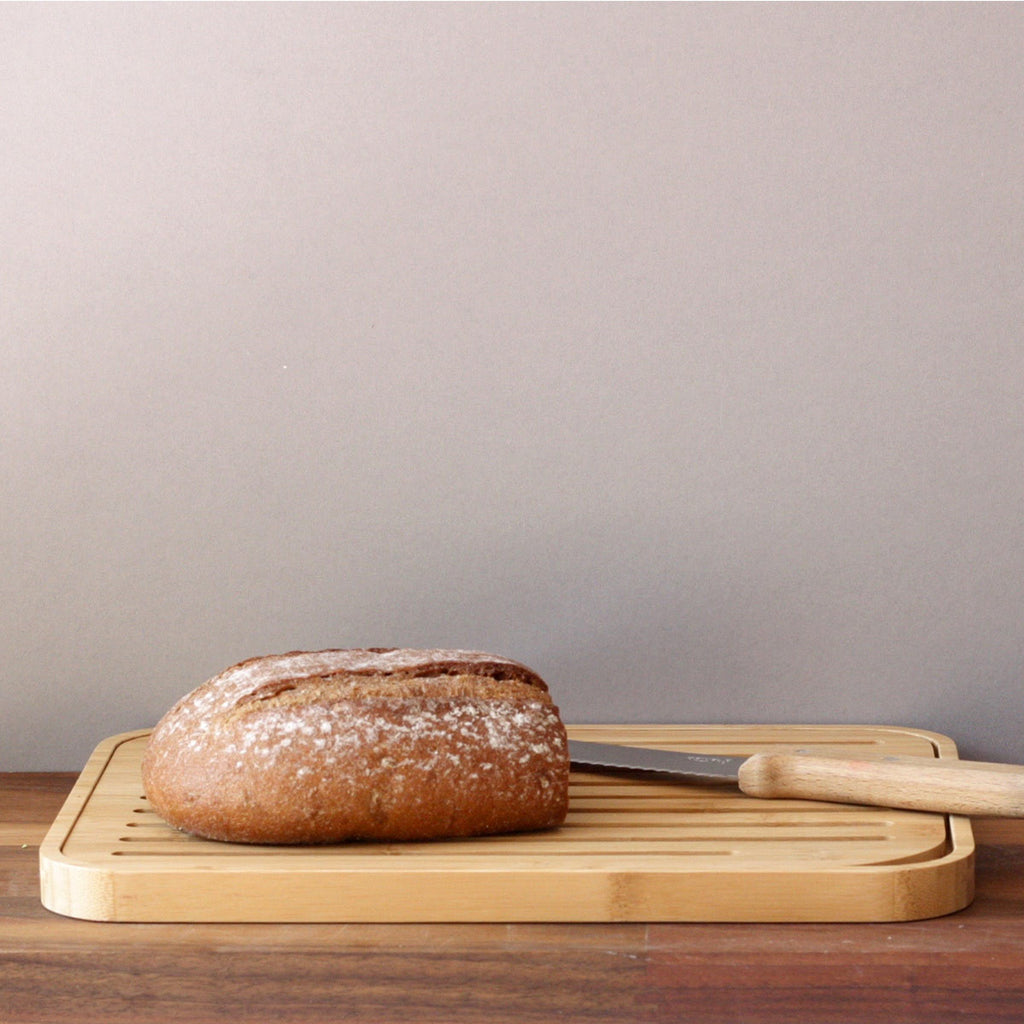 Slatted Bamboo Bread Board