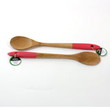 Set of Bamboo Cooking and Serving Utensils